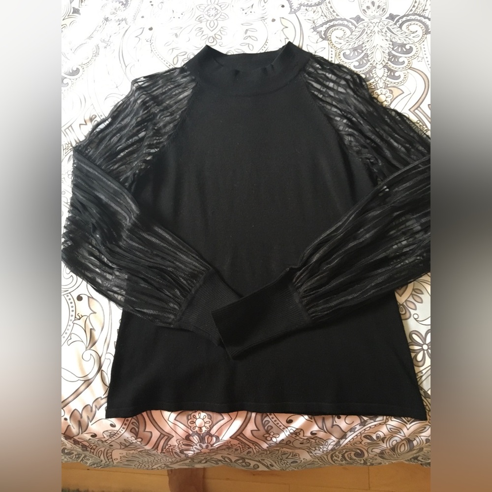 Belldini mock neck black sweater